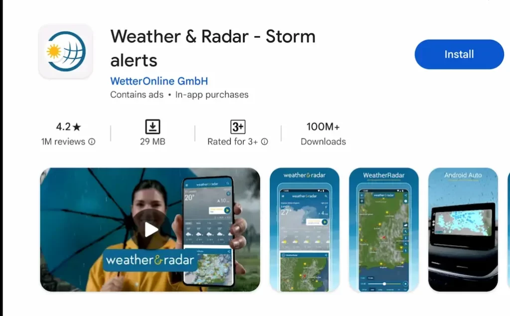 Weather and Radar App