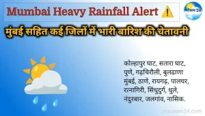 Mumbai very heavy rainfall alert